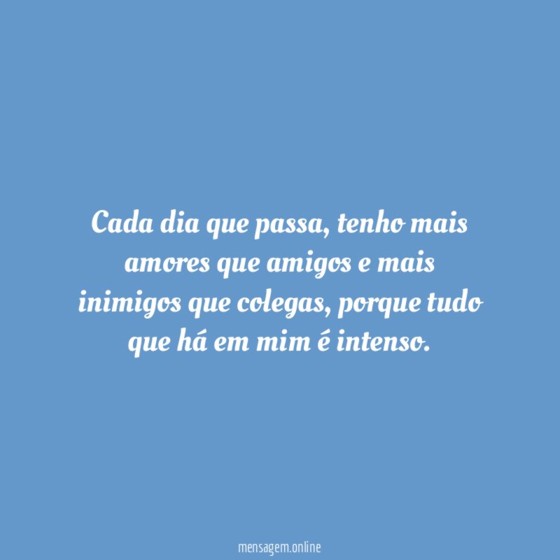 Cada dia que passa