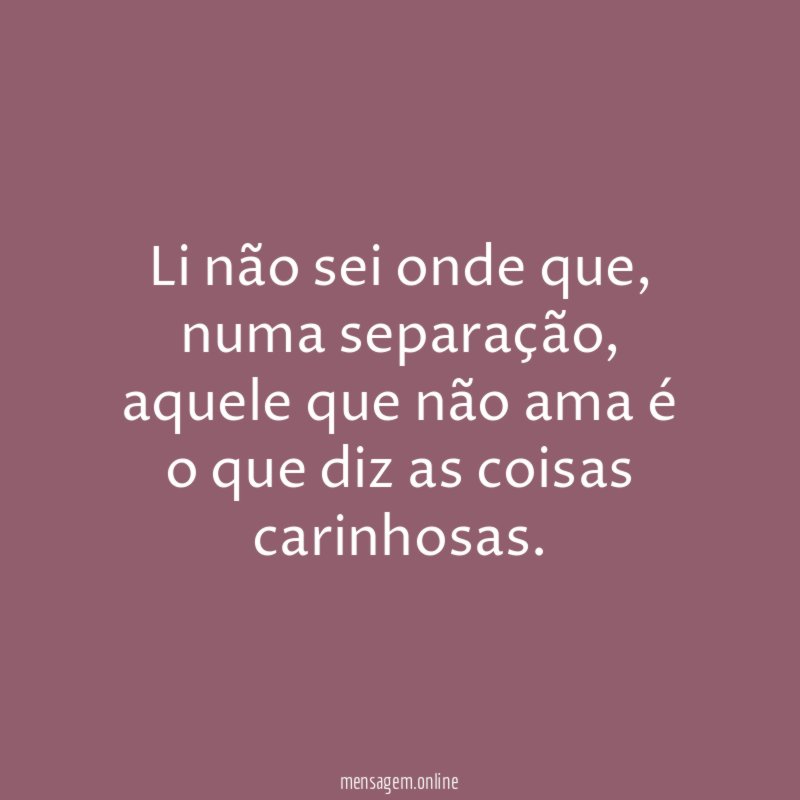 Li não sei onde que