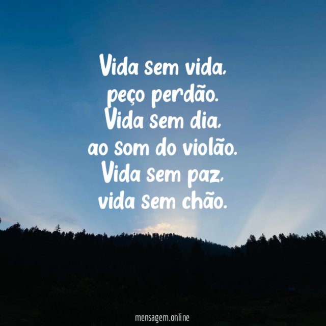 Vida sem vida