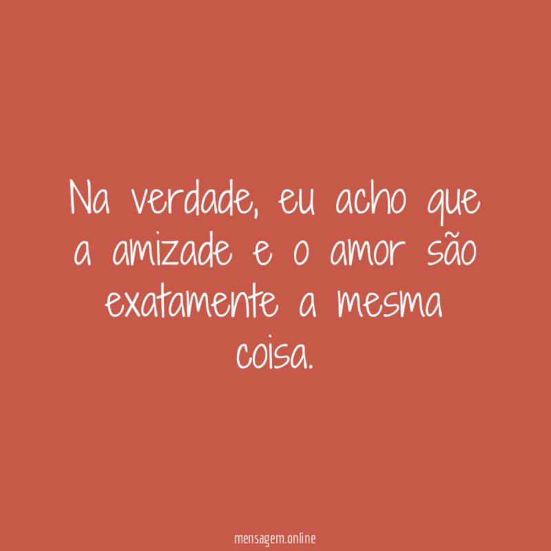 Na verdade