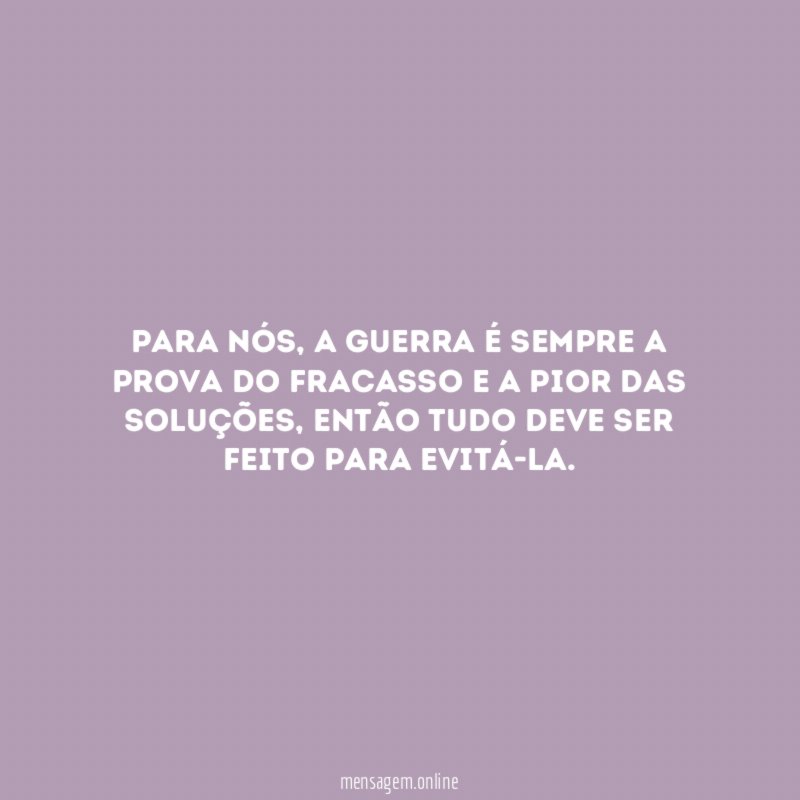 Para nós