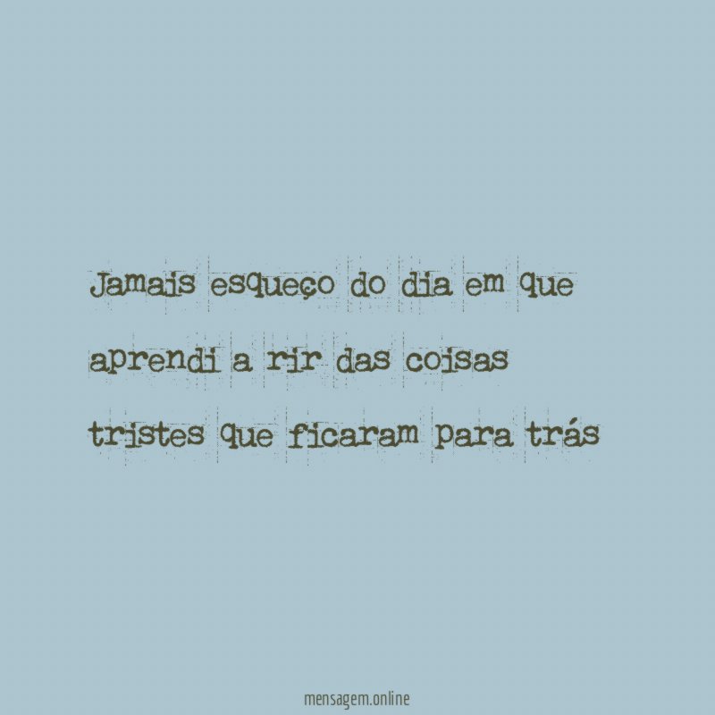 Jamais esqueço do dia em que aprendi a