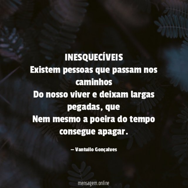 INESQUECÍVEIS