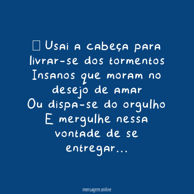 ” Usai a cabeça para livrar-se dos tormentos Insanos