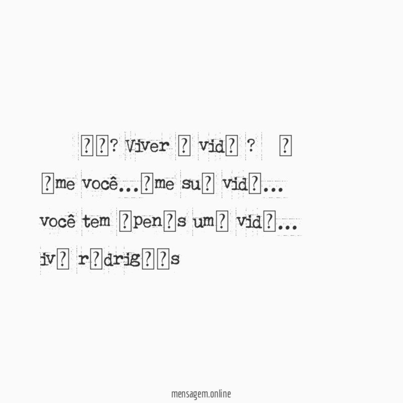 •♪☆•♪ ヽ♡`? Viver ɑ vidɑ ? •♪☆⌒ヽ ɑme você