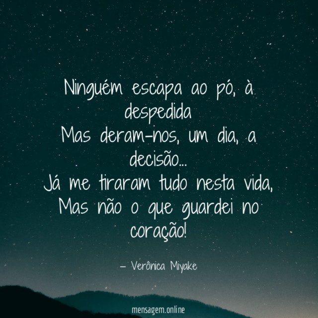 Ninguém escapa ao pó