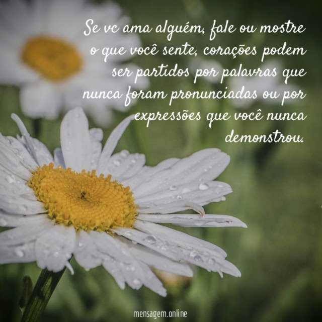 Se vc ama alguém