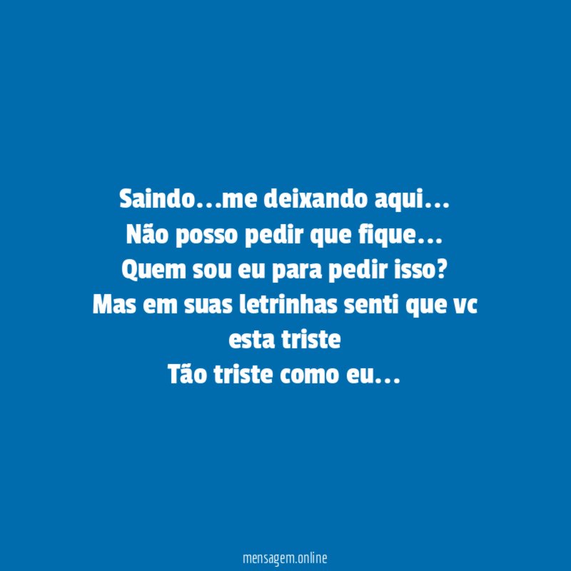 Saindo