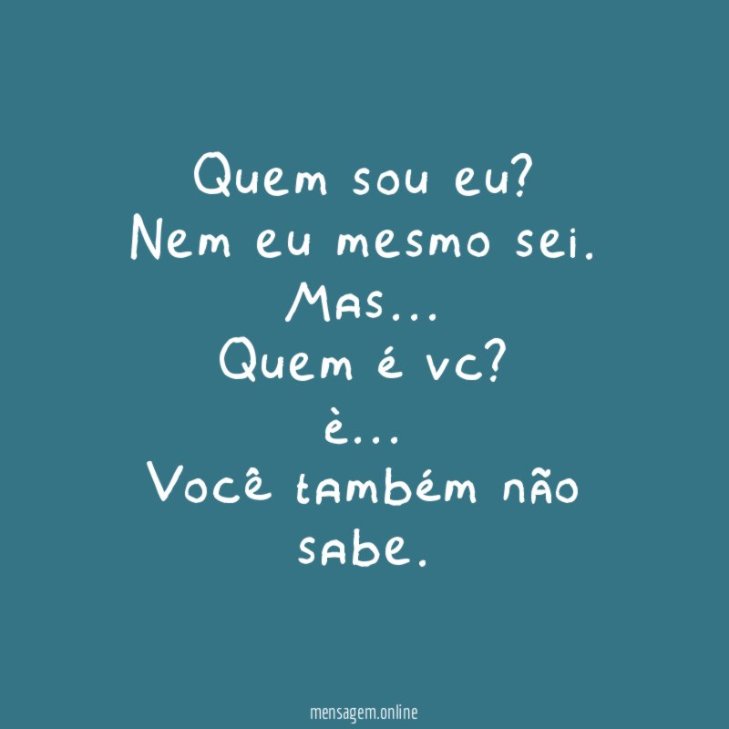 Quem sou eu