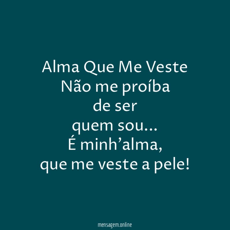 Alma Que Me Veste