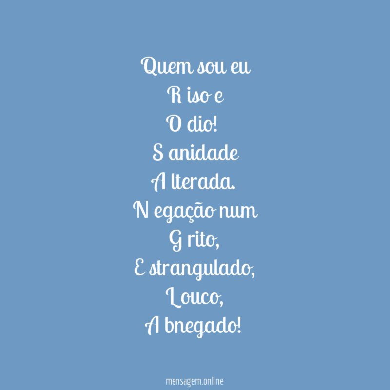 Quem sou eu