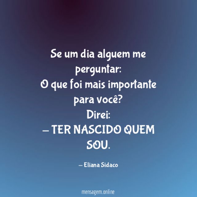 Se um dia alguem me perguntar