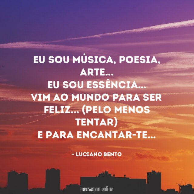 Eu sou música