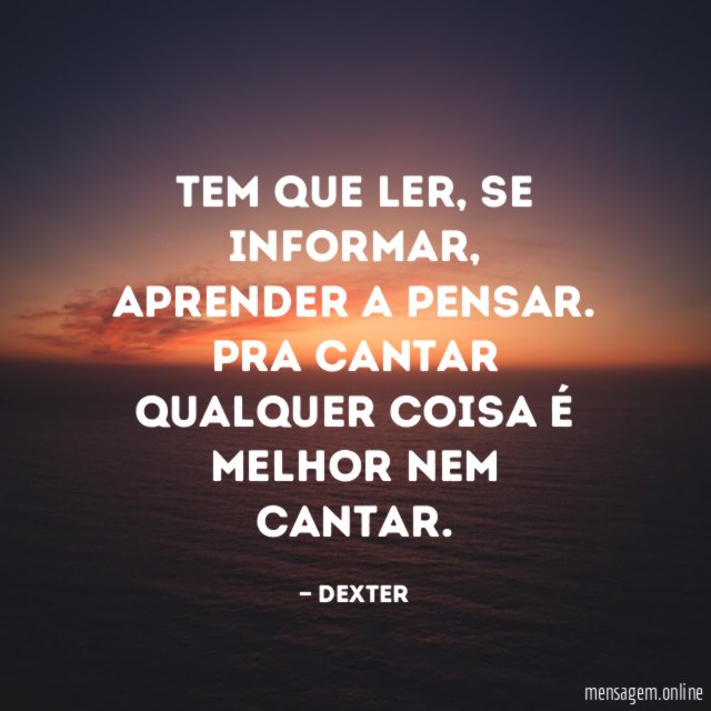 Tem que ler