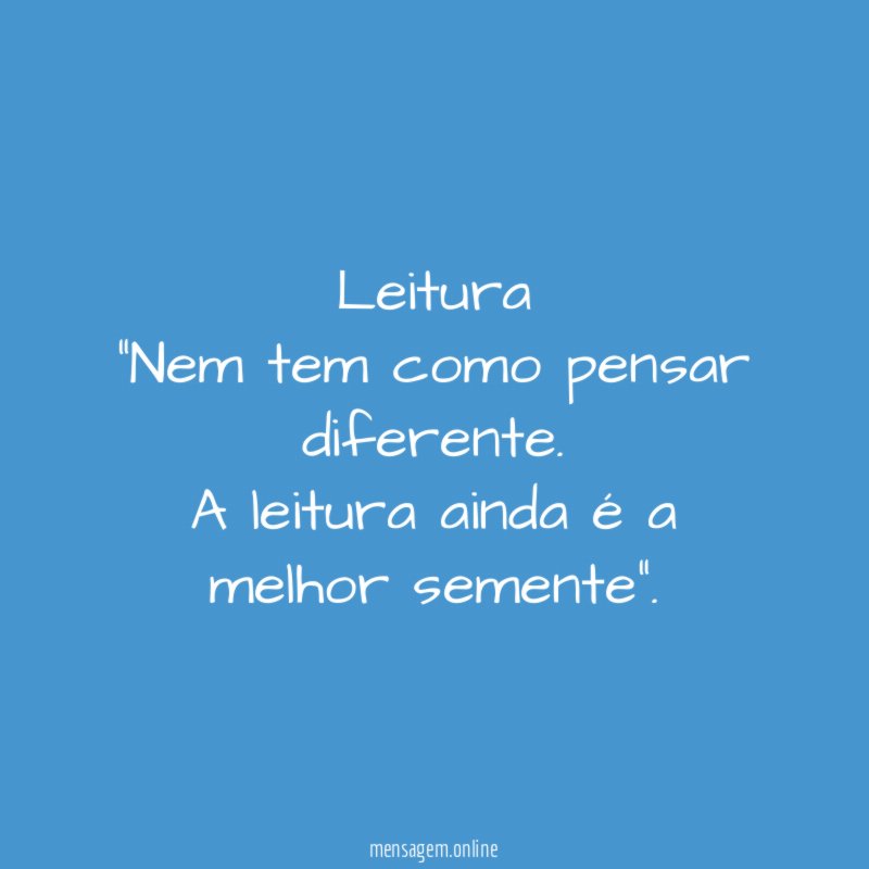 Leitura