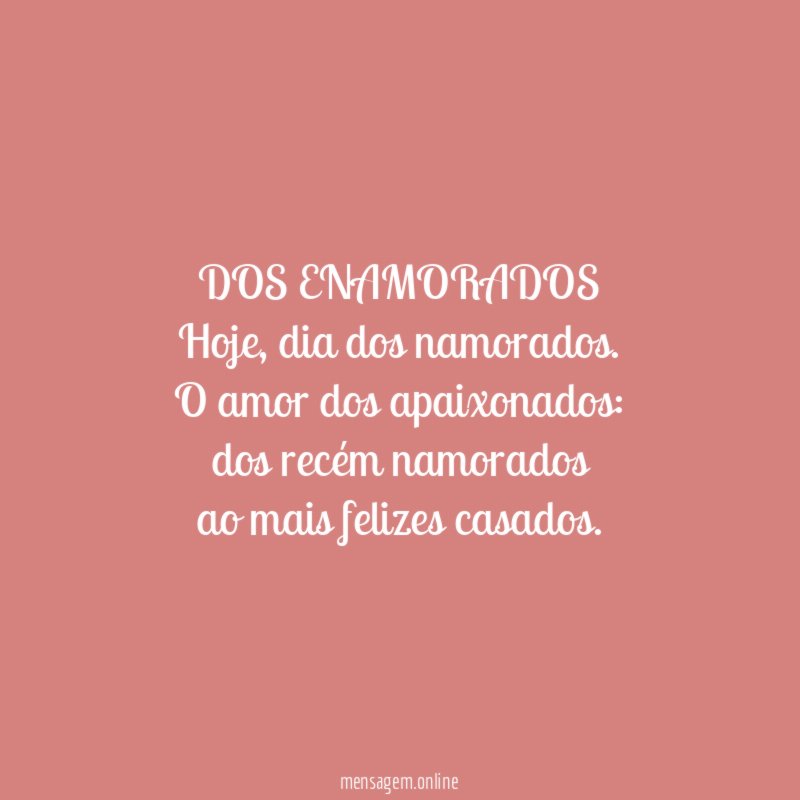 DOS ENAMORADOS