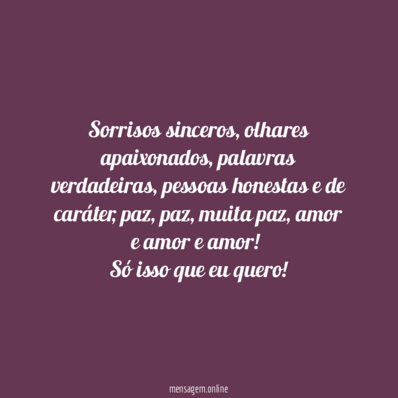 Sorrisos sinceros