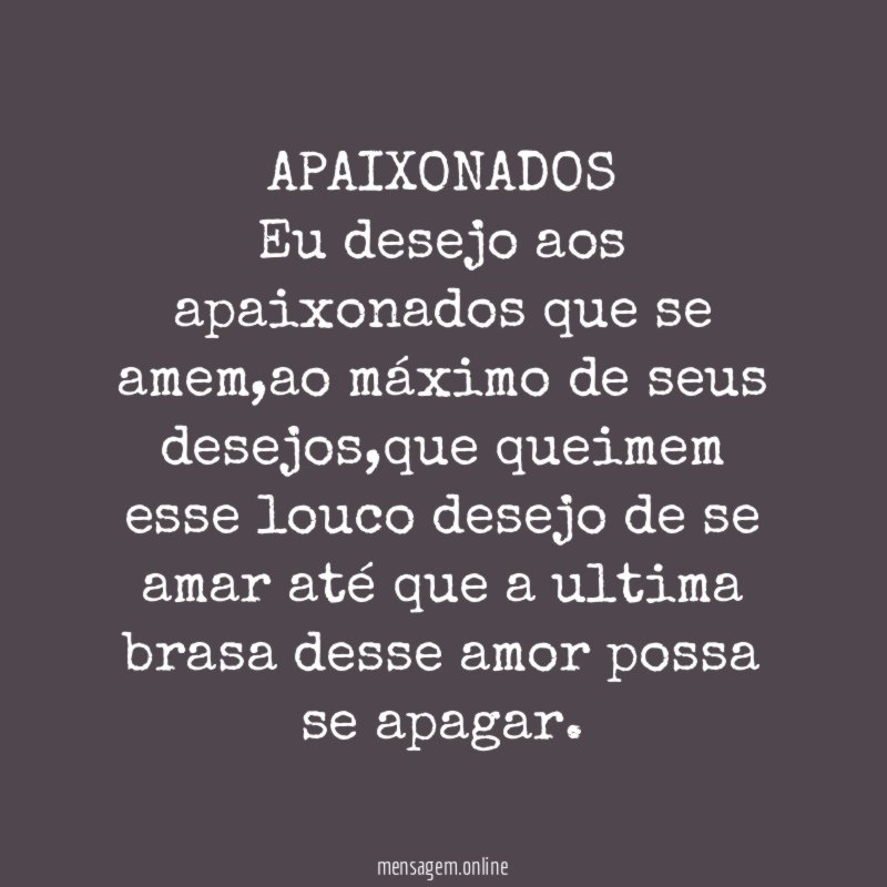 APAIXONADOS