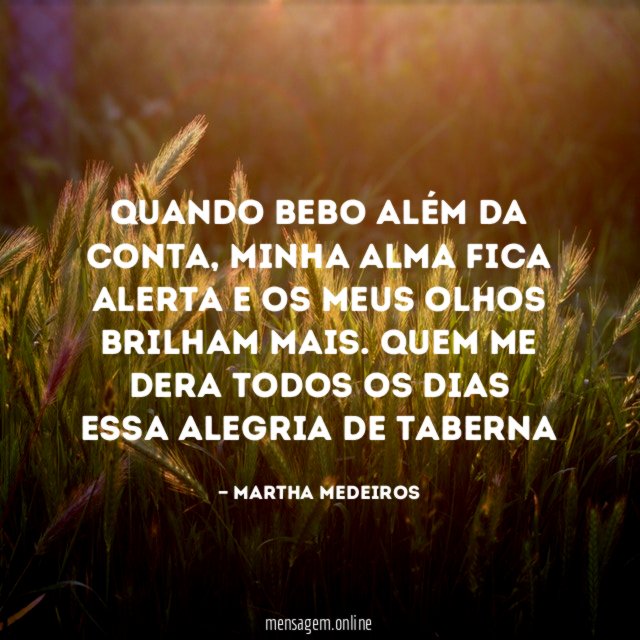 Quando bebo além da conta