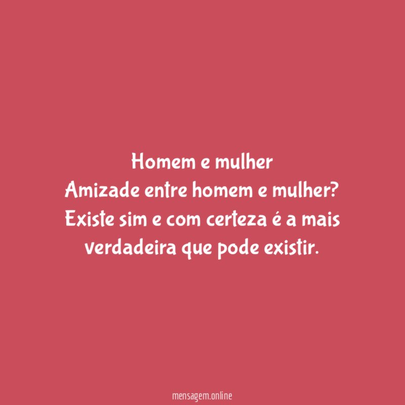 Homem e mulher