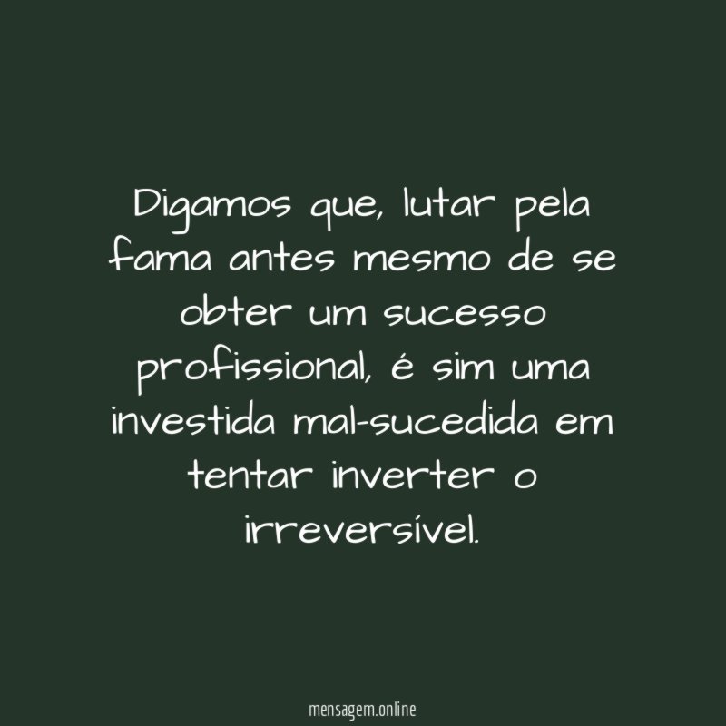 Digamos que