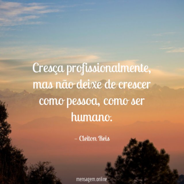 Cresça profissionalmente