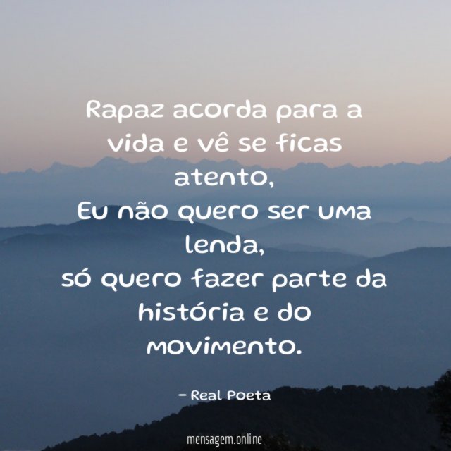 Rapaz acorda para a vida e vê se ficas atento