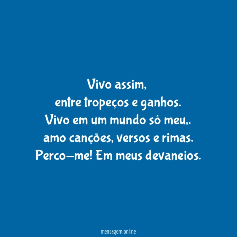 Vivo assim