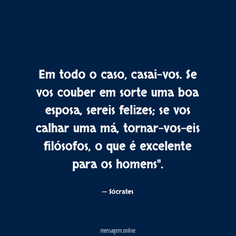 Em todo o caso