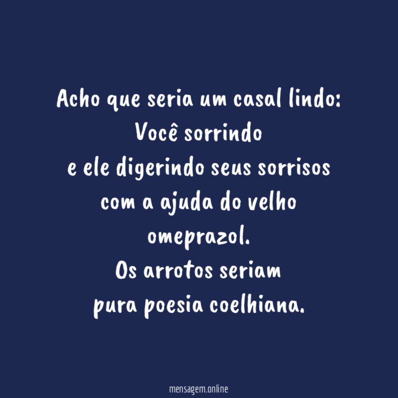 Acho que seria um casal lindo