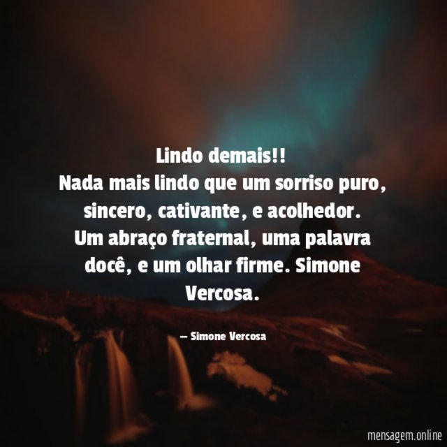 Lindo demais