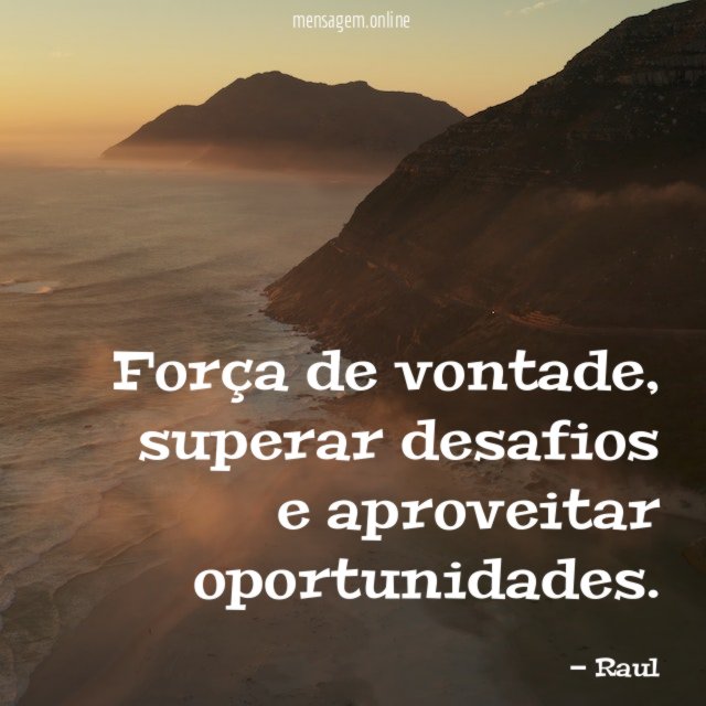 Força de vontade