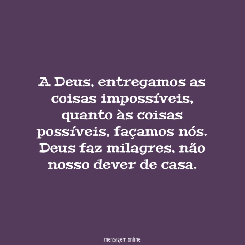 A Deus
