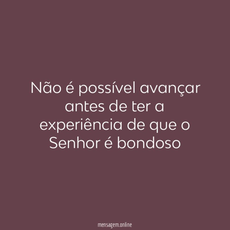 Não é possível avançar antes de ter a
