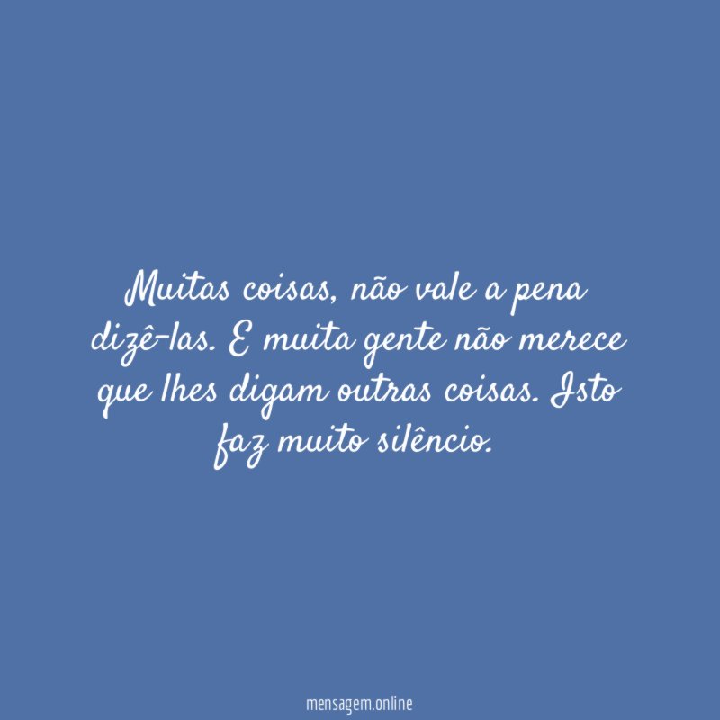 Muitas coisas