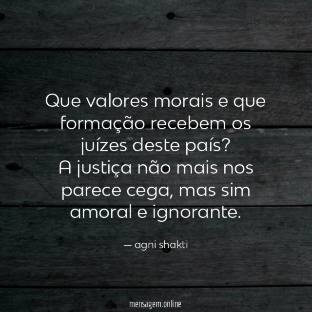 Que valores morais e que formação recebem os