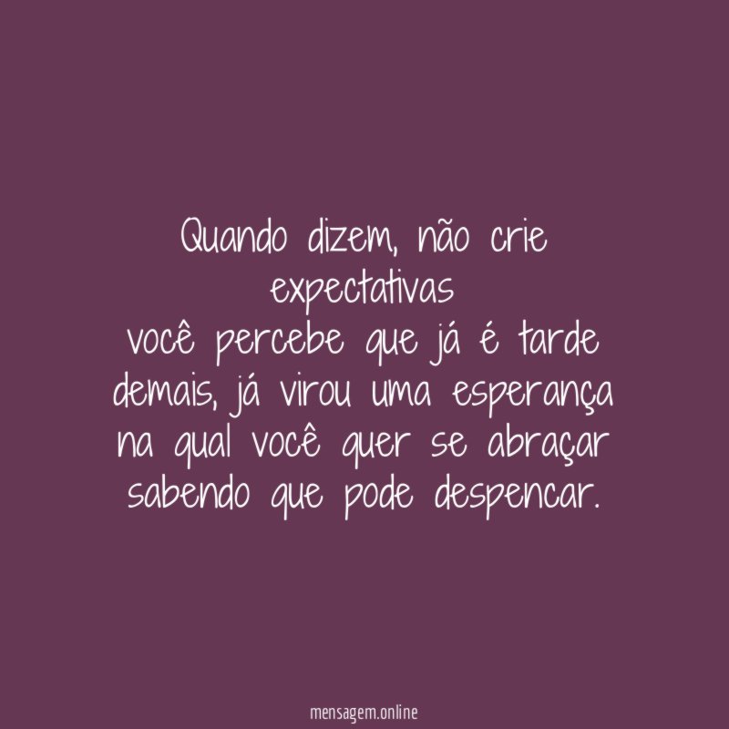 Quando dizem