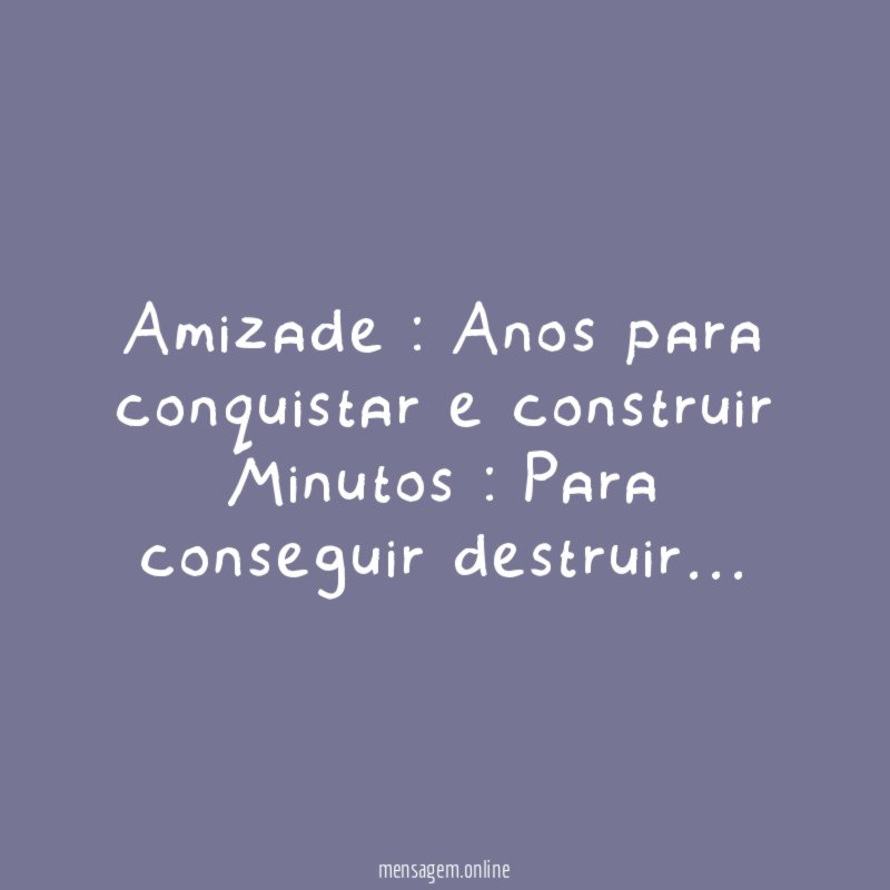 Amizade