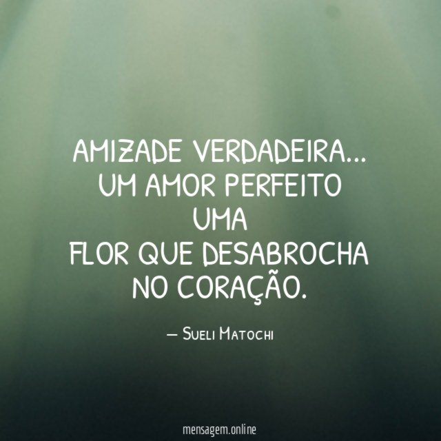 Amizade verdadeira