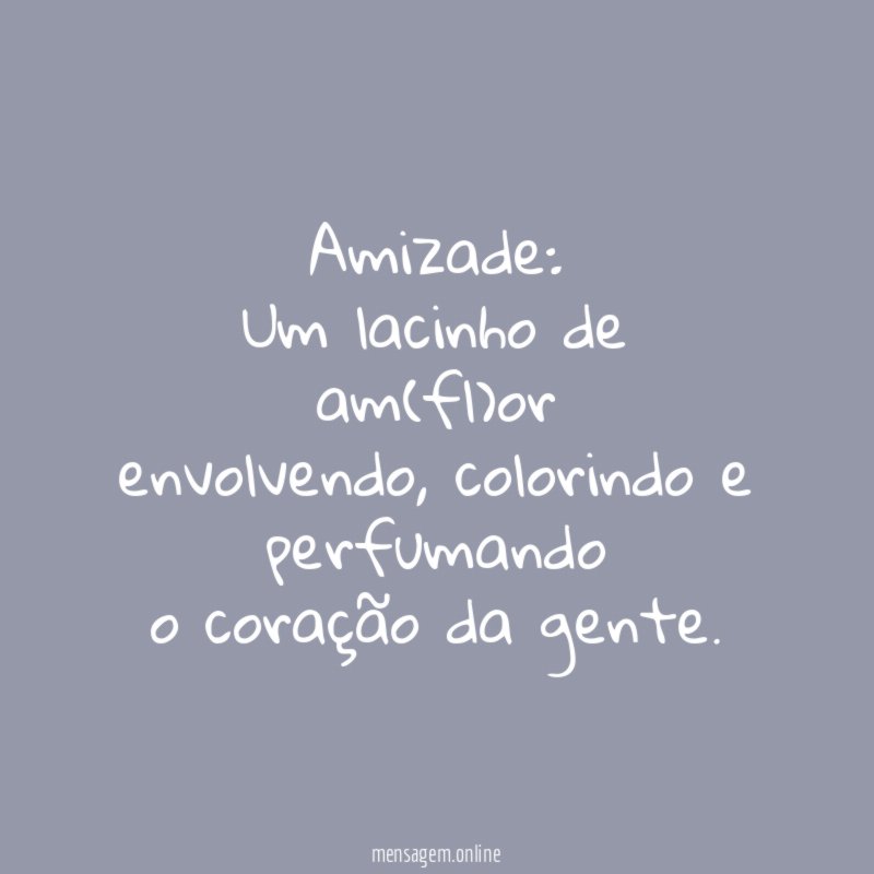 Amizade