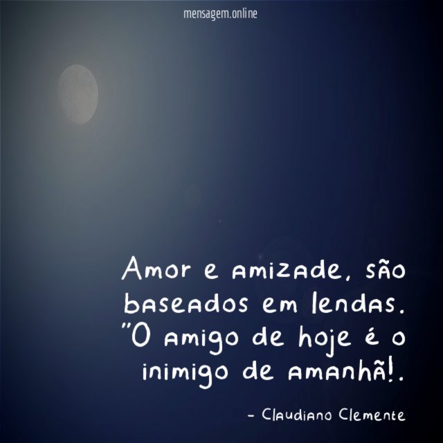 Amor e amizade