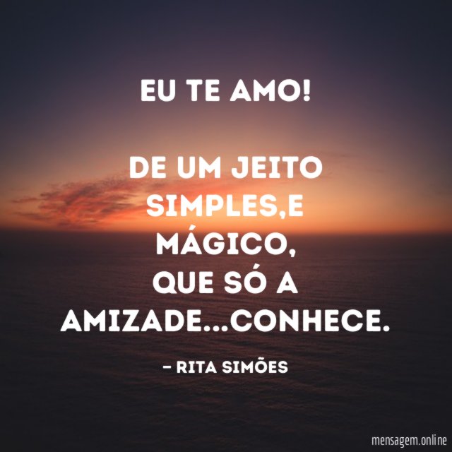 Eu te amo