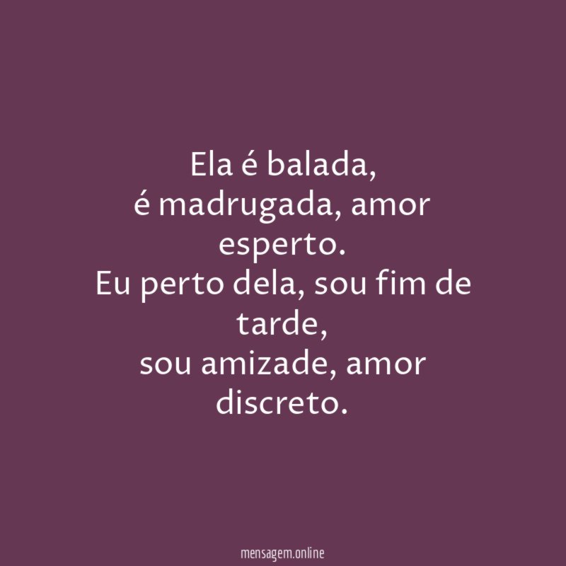 Ela é balada