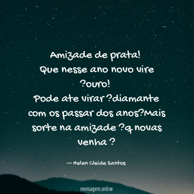 Amizade de prata