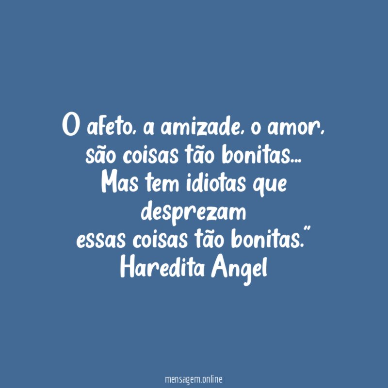 O afeto