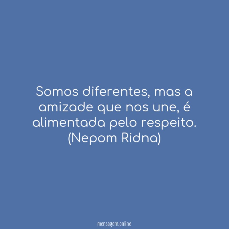 Somos diferentes