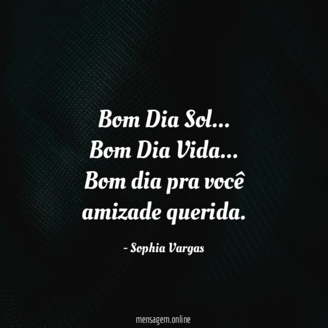 Bom Dia Sol