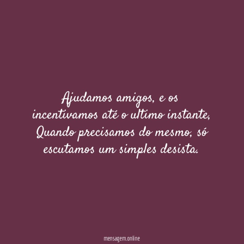 Ajudamos amigos