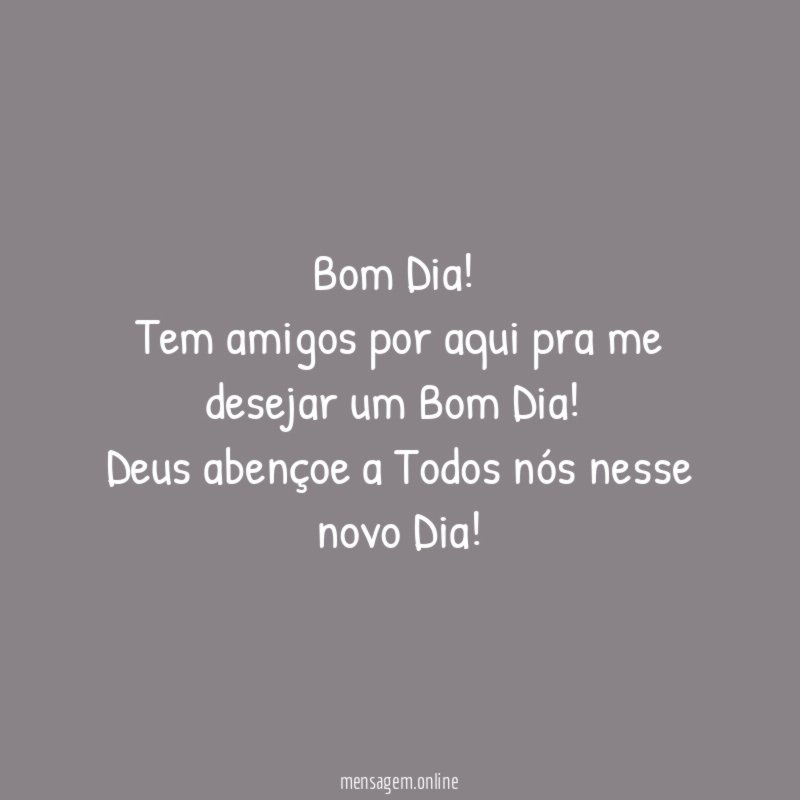 Bom Dia