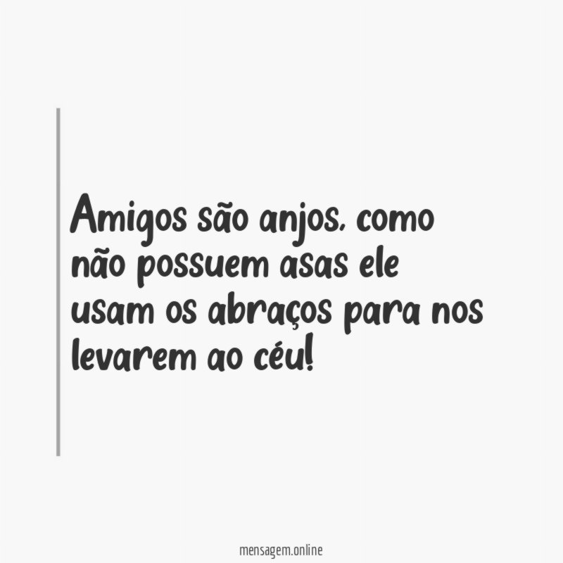 Amigos são anjos